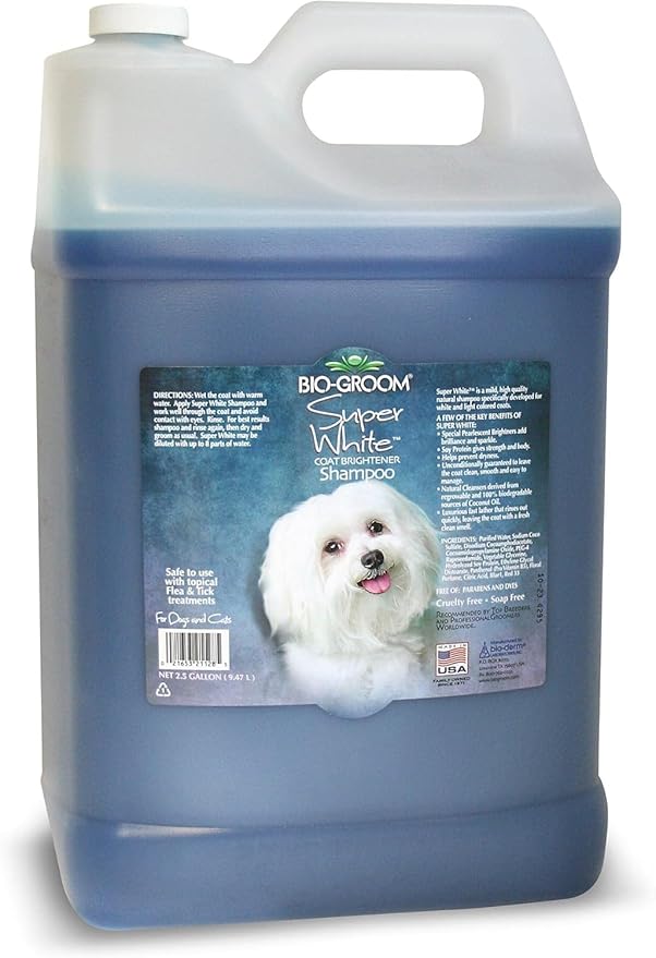Bio-Groom Whitening Shampoo: Dazzling Shine and Strength for Your Dog