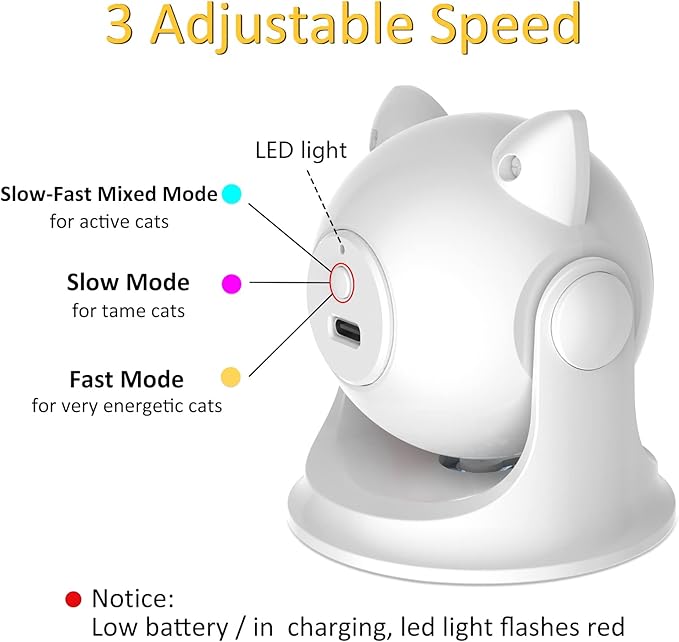 Umosis Automatic Laser Toy: Intelligent Exercise and Entertainment