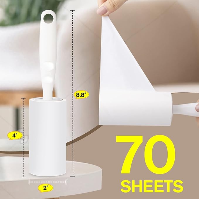 Extra Sticky Lint Roller: Effective and Long-Lasting Cleaning with 420 Sheets