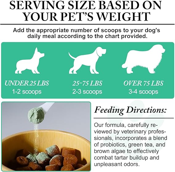 Probiotic Dental Powder: Natural Oral Care for Pets
