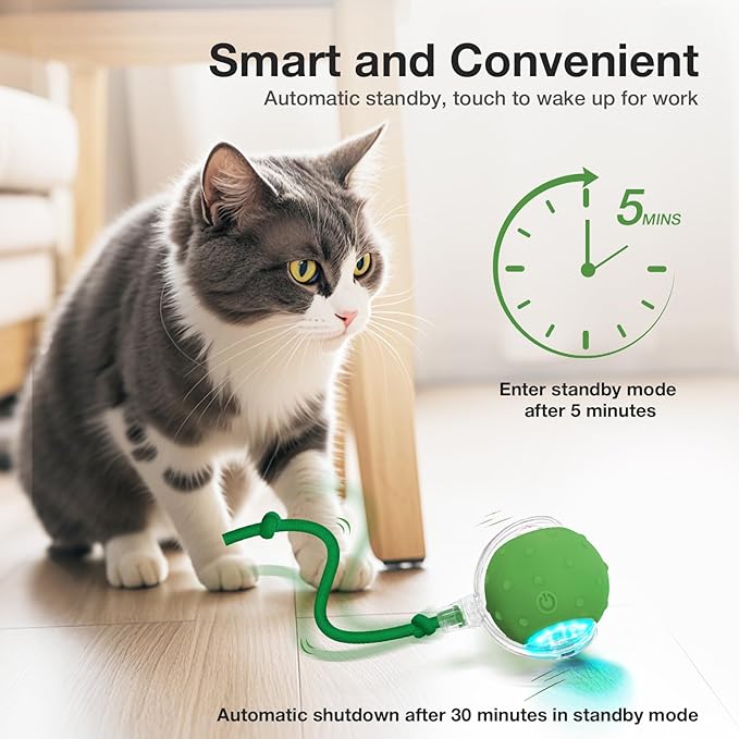 YoPoll Interactive Ball: Stimulate Your Cat’s Hunting Instinct