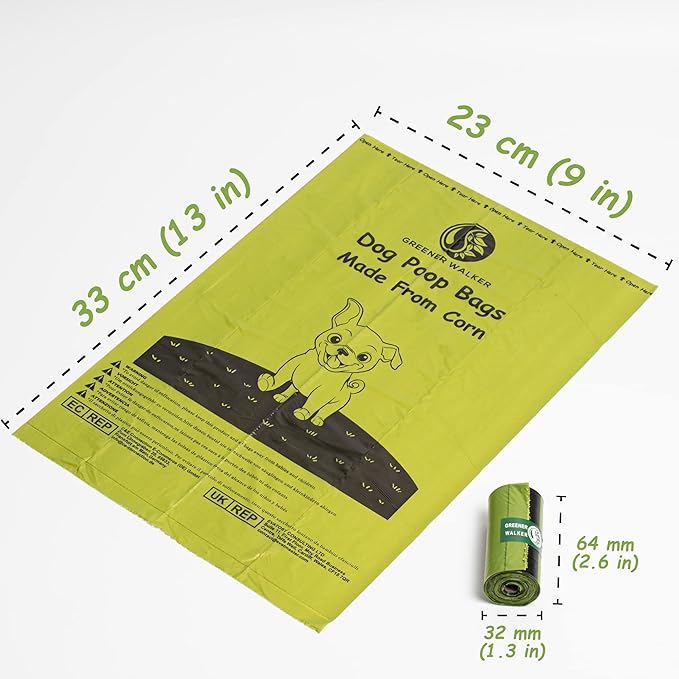 Extra Thick Poop Bags: 540 Units, 9 Months of Peace and Sustainability