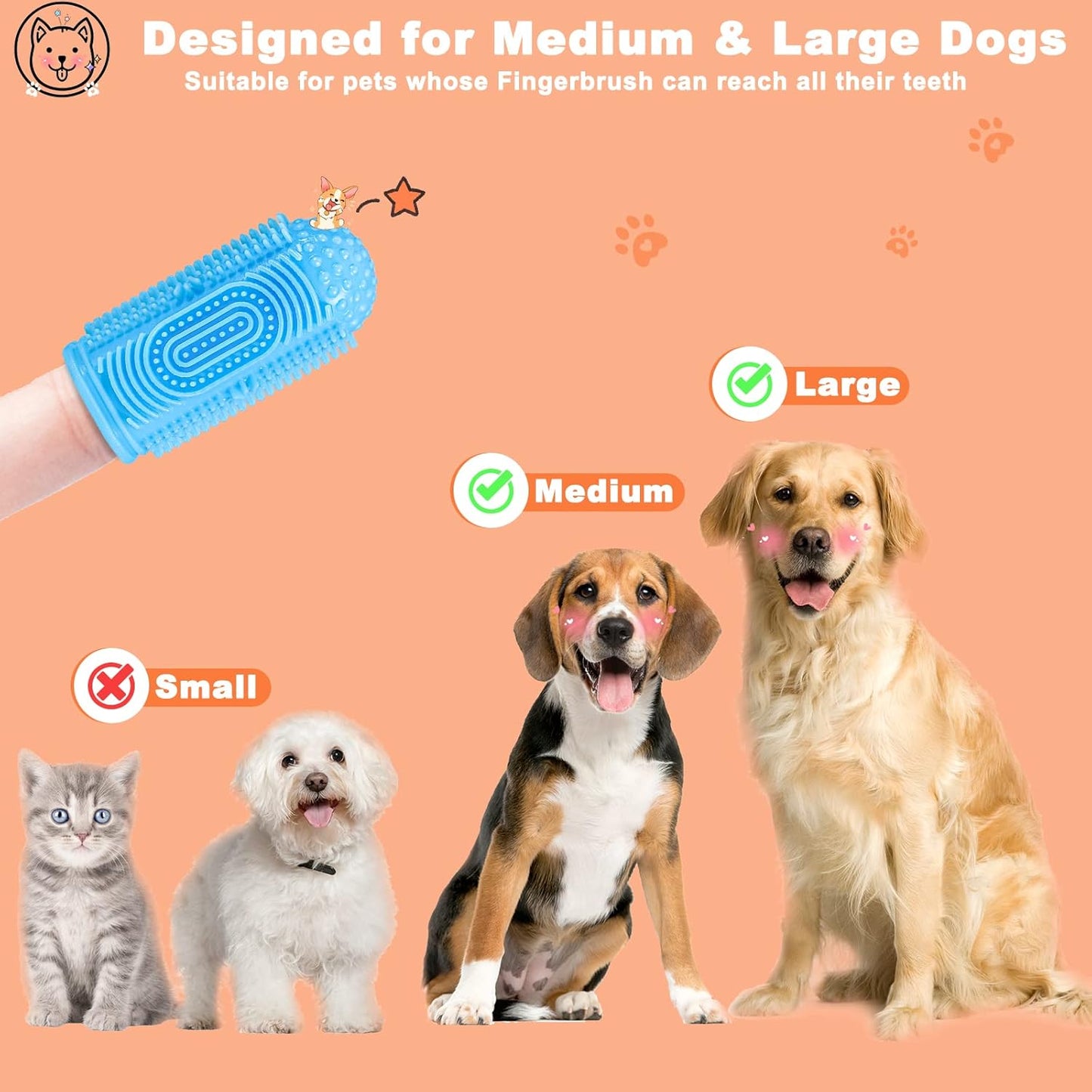 Dental Brushing Kit: Gentle and Effective Oral Care for Your Pet