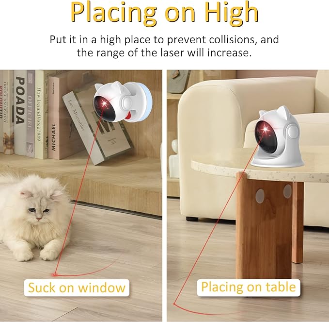 Umosis Automatic Laser Toy: Intelligent Exercise and Entertainment