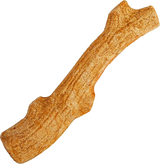 Barbecue Flavored Chew Toy for Dogs: Real Wood Taste, Splinter-Free Fun!