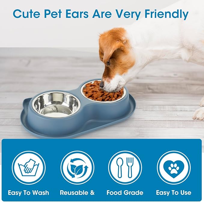 Anti-Spill Bowl Set: Comfort and Cleanliness with Every Meal