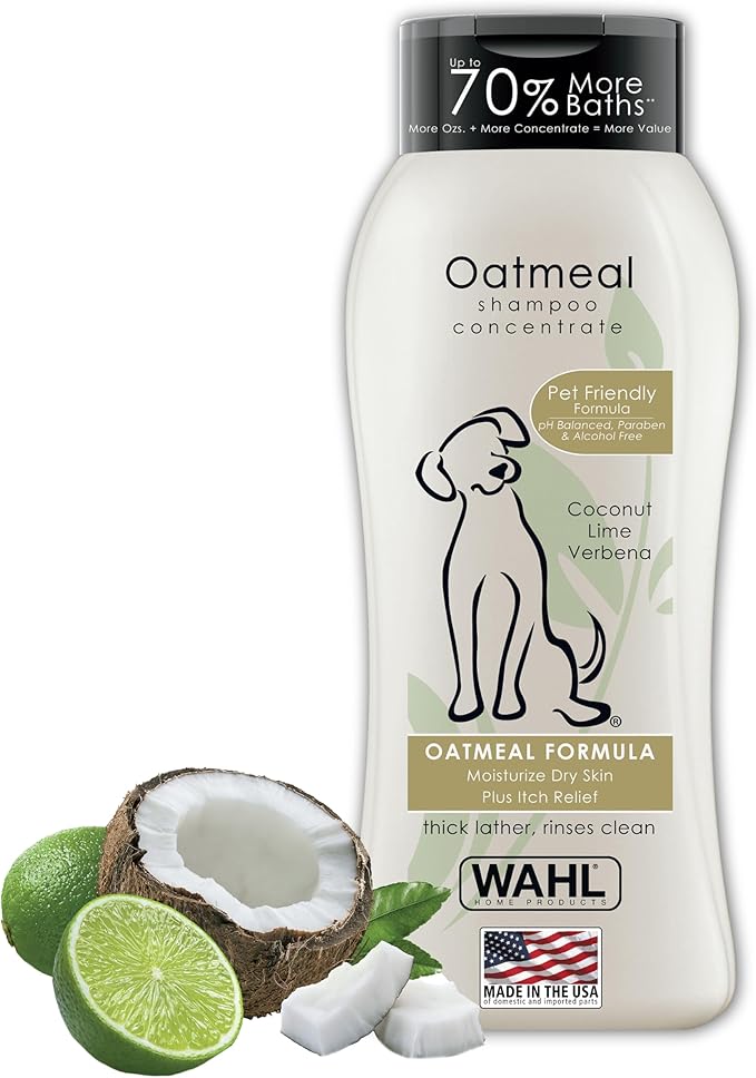 Wahl Oatmeal & Verbena Dry Shampoo: Gentle Care for Your Pet