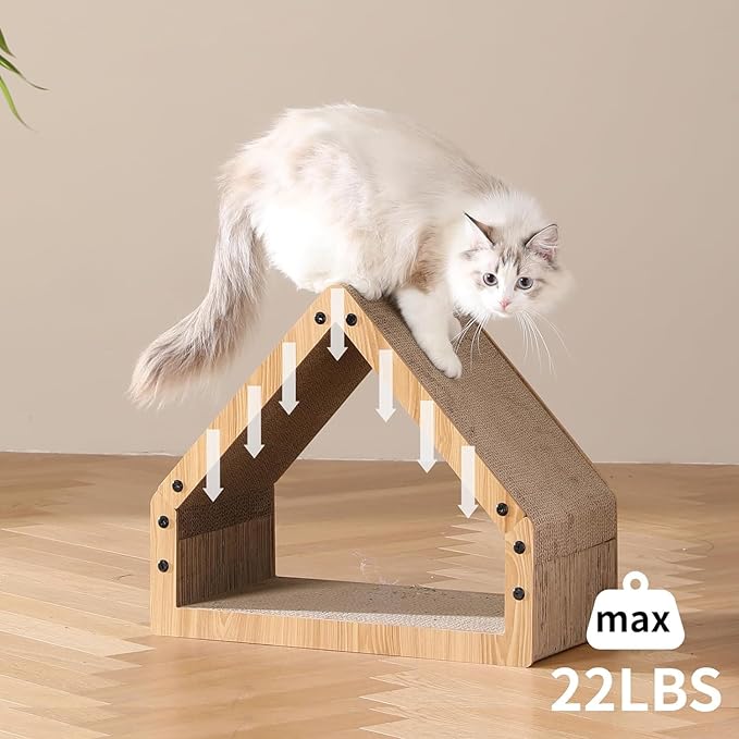 3-in-1 Scratcher: Fun, Rest, and Protection in One Product