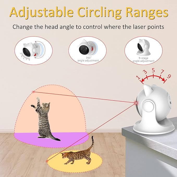 Umosis Automatic Laser Toy: Intelligent Exercise and Entertainment