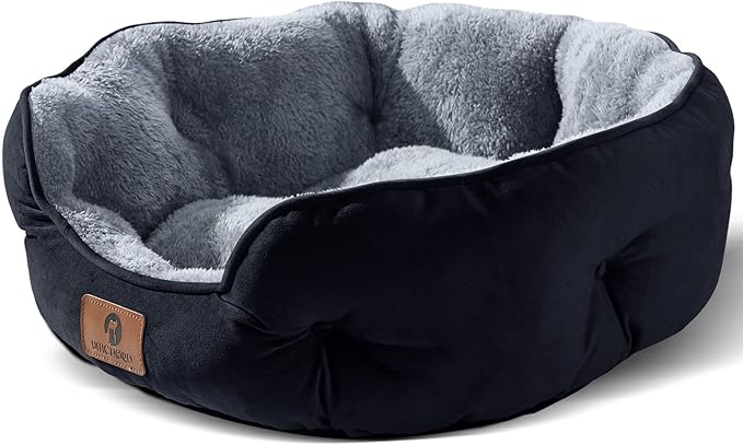 Polar Fleece Round Bed: Deep and Secure Rest for Your Pet