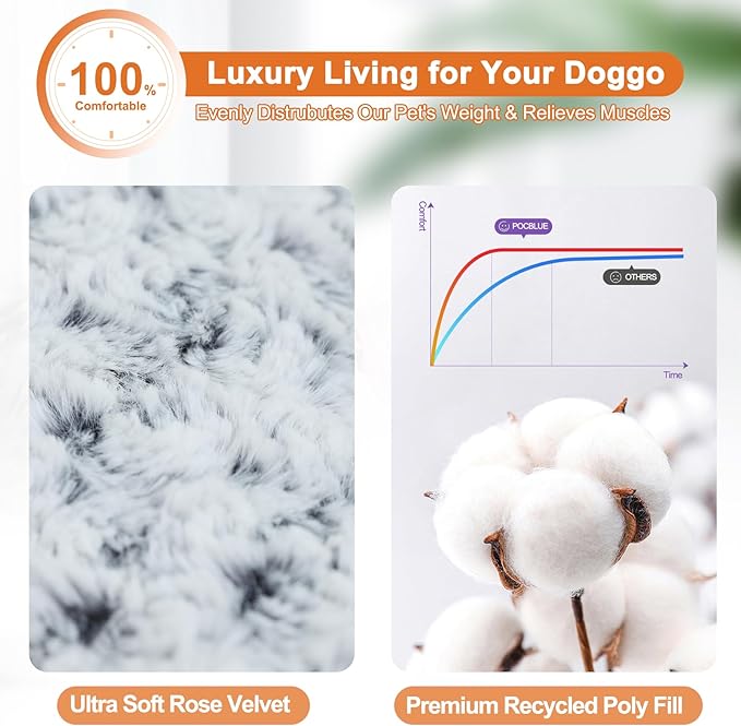 Cama de Terciopelo Rosa Premium para Mascotas: ¡Soporte, Comodidad y Estilo Superior!
