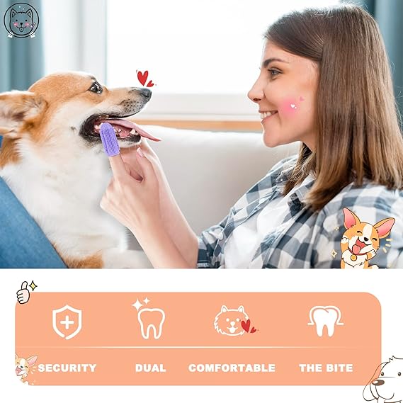 Dental Brushing Kit: Gentle and Effective Oral Care for Your Pet