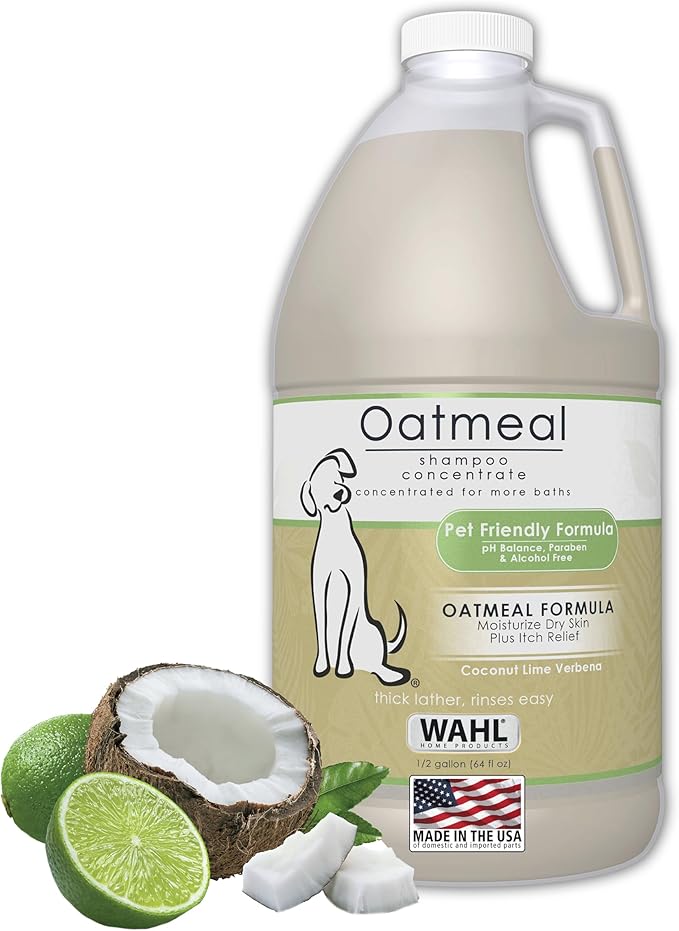 Wahl Oatmeal & Verbena Dry Shampoo: Gentle Care for Your Pet