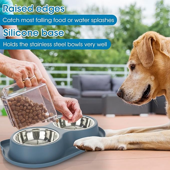 Anti-Spill Bowl Set: Comfort and Cleanliness with Every Meal