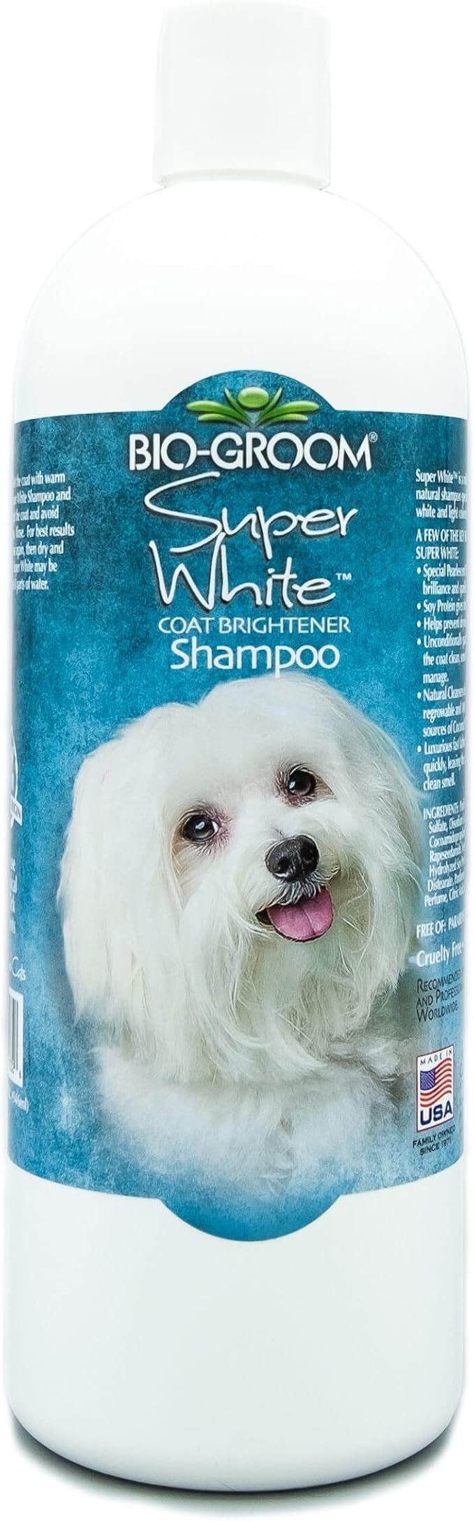 Bio-Groom Whitening Shampoo: Dazzling Shine and Strength for Your Dog