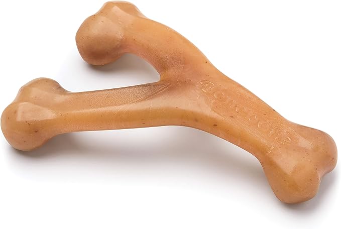 Benebone Wishbone: Indestructible Bone with Real Bacon Flavor