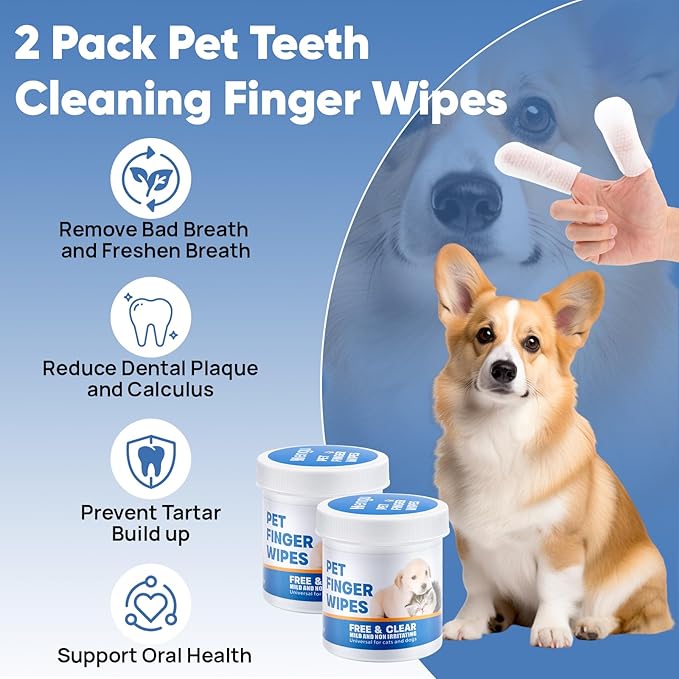 Natural Dental Wipes: Gentle Oral Care for Pets