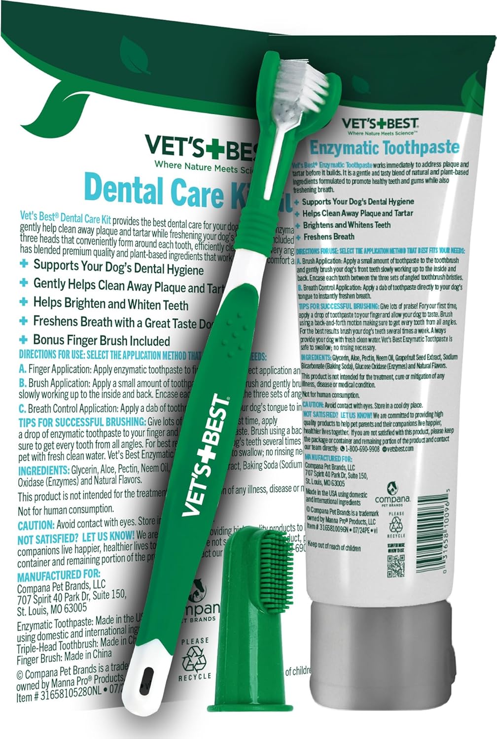 Complete Dental Kit for Dogs: Professional Oral Care at Home for a Radiant, Healthy Smile!