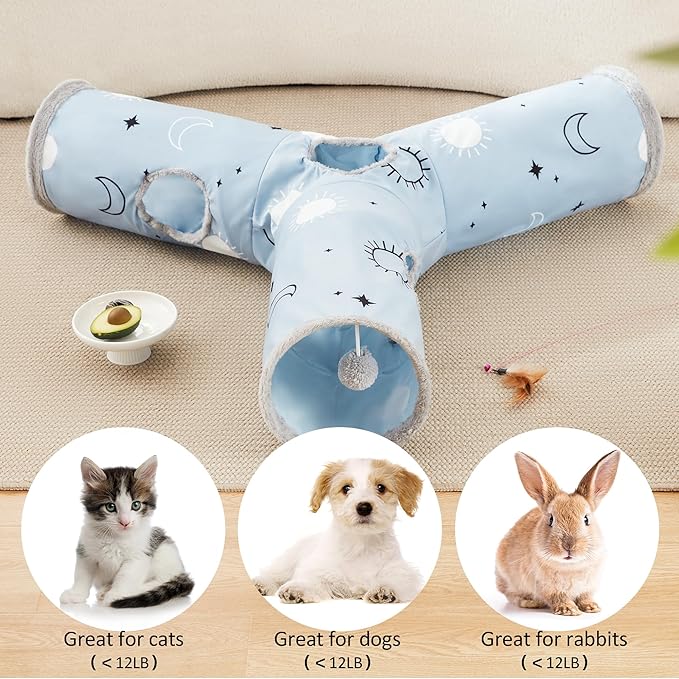 Spacious Tunnel: Fun, Exercise, and Stimulation in One Product