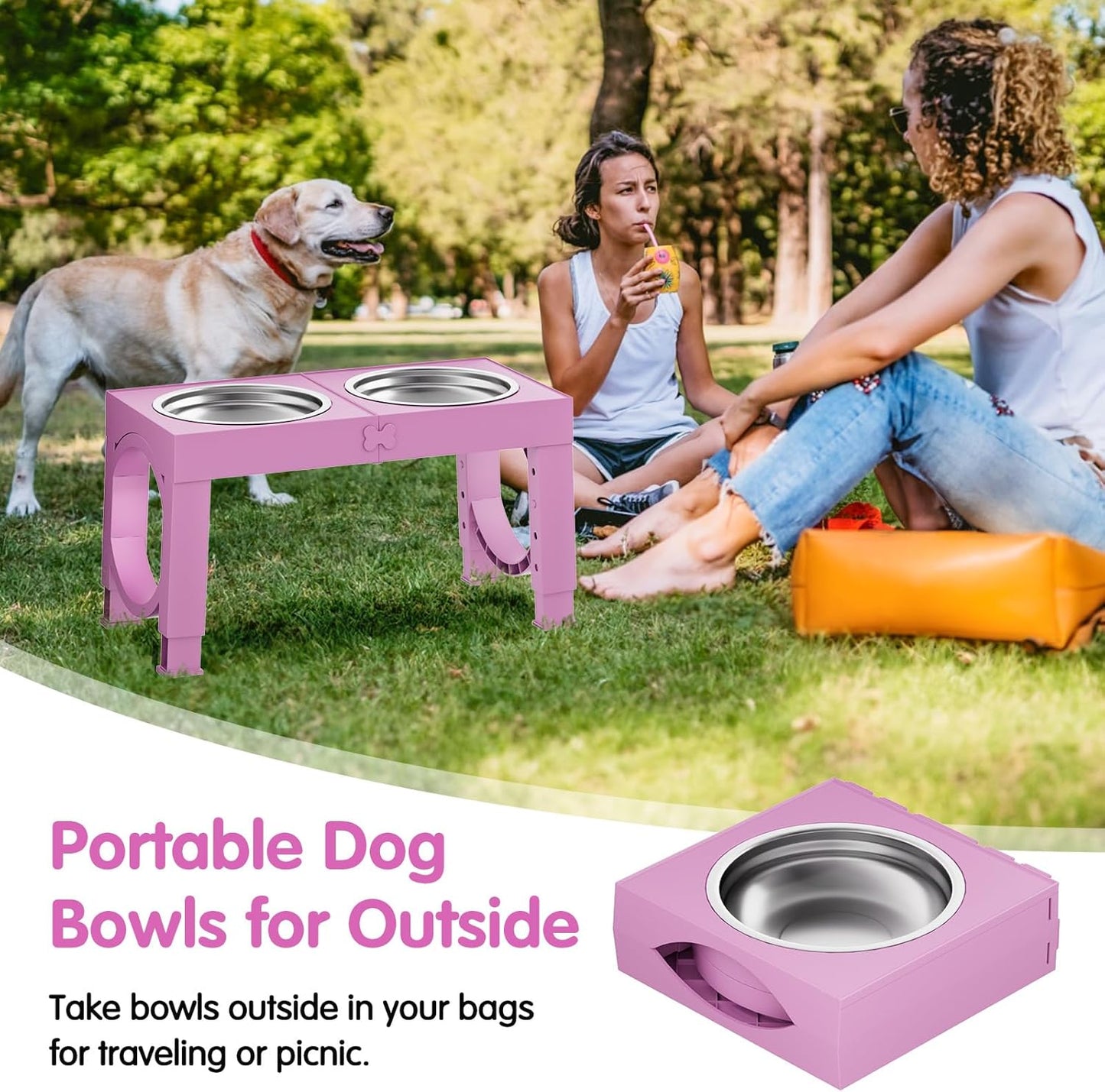 Comedero Elevado Ajustable XiaZ: ¡Mejora Postura y Digestión en tu Perro!