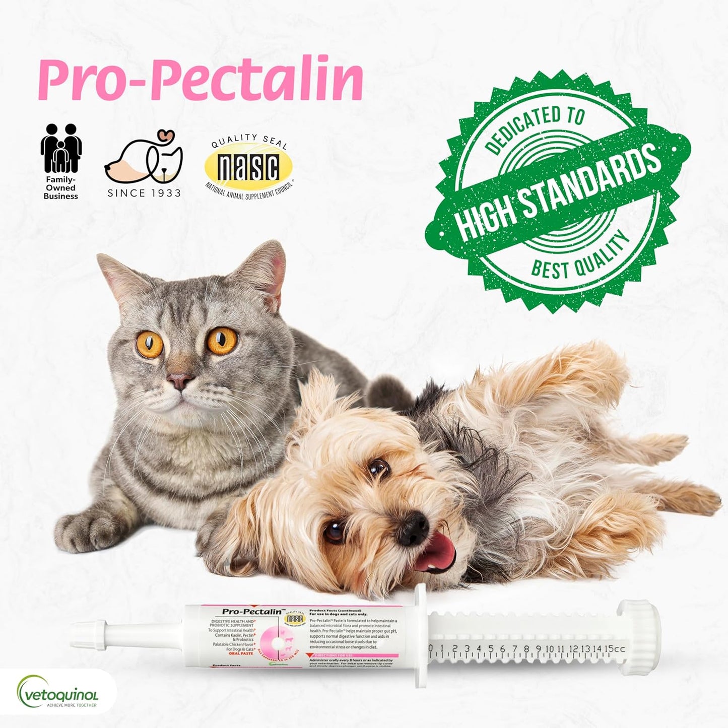 Pro-Pectalina: Probiotic Anti-Diarrheal for Dogs and Cats