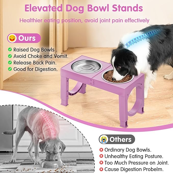 Comedero Elevado Ajustable XiaZ: ¡Mejora Postura y Digestión en tu Perro!