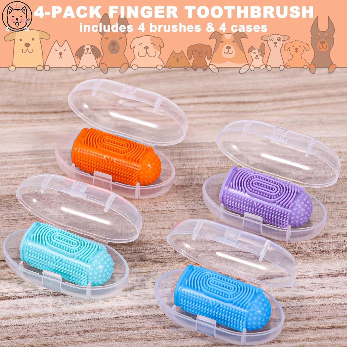 Dental Brushing Kit: Gentle and Effective Oral Care for Your Pet