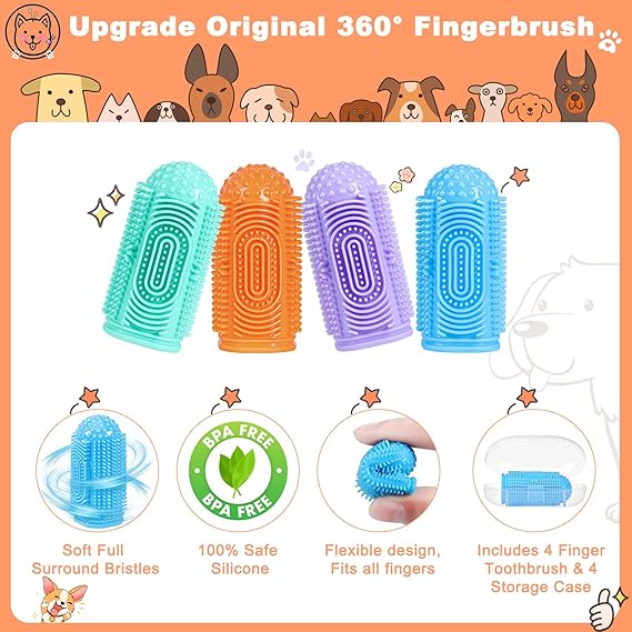 Dental Brushing Kit: Gentle and Effective Oral Care for Your Pet