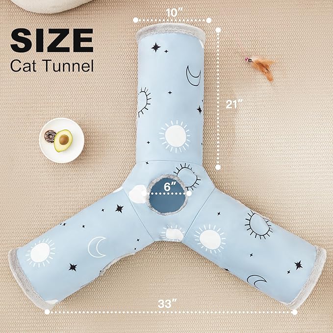 Spacious Tunnel: Fun, Exercise, and Stimulation in One Product