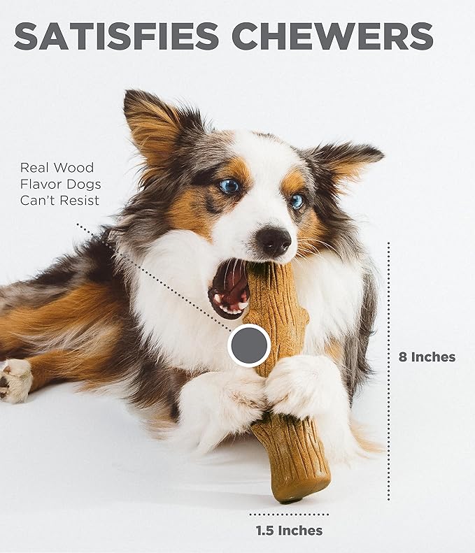 Barbecue Flavored Chew Toy for Dogs: Durable and Splinter-Free