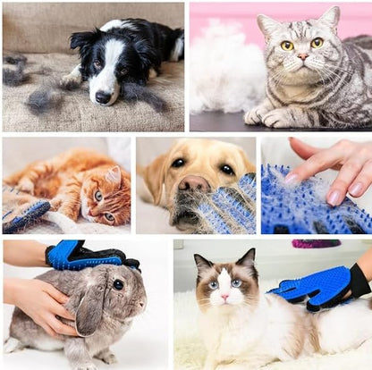 Pet Grooming Gloves: Relaxing Massage, Deep Cleaning, and Guaranteed Bonding