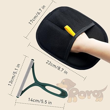 HAIR REMOVAL GLOVE KIT FOR