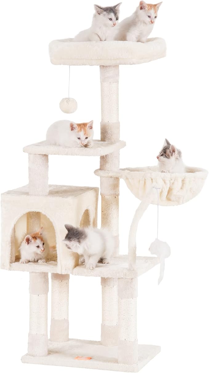 Árbol Rascador Completo para Gatos: ¡Aventura, Confort y Diversión Sin Fin! 