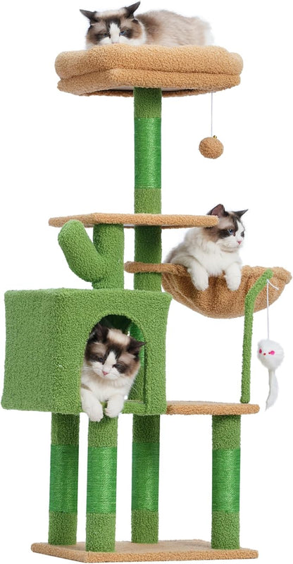 Árbol Rascador Completo para Gatos: ¡Aventura, Confort y Diversión Sin Fin! 