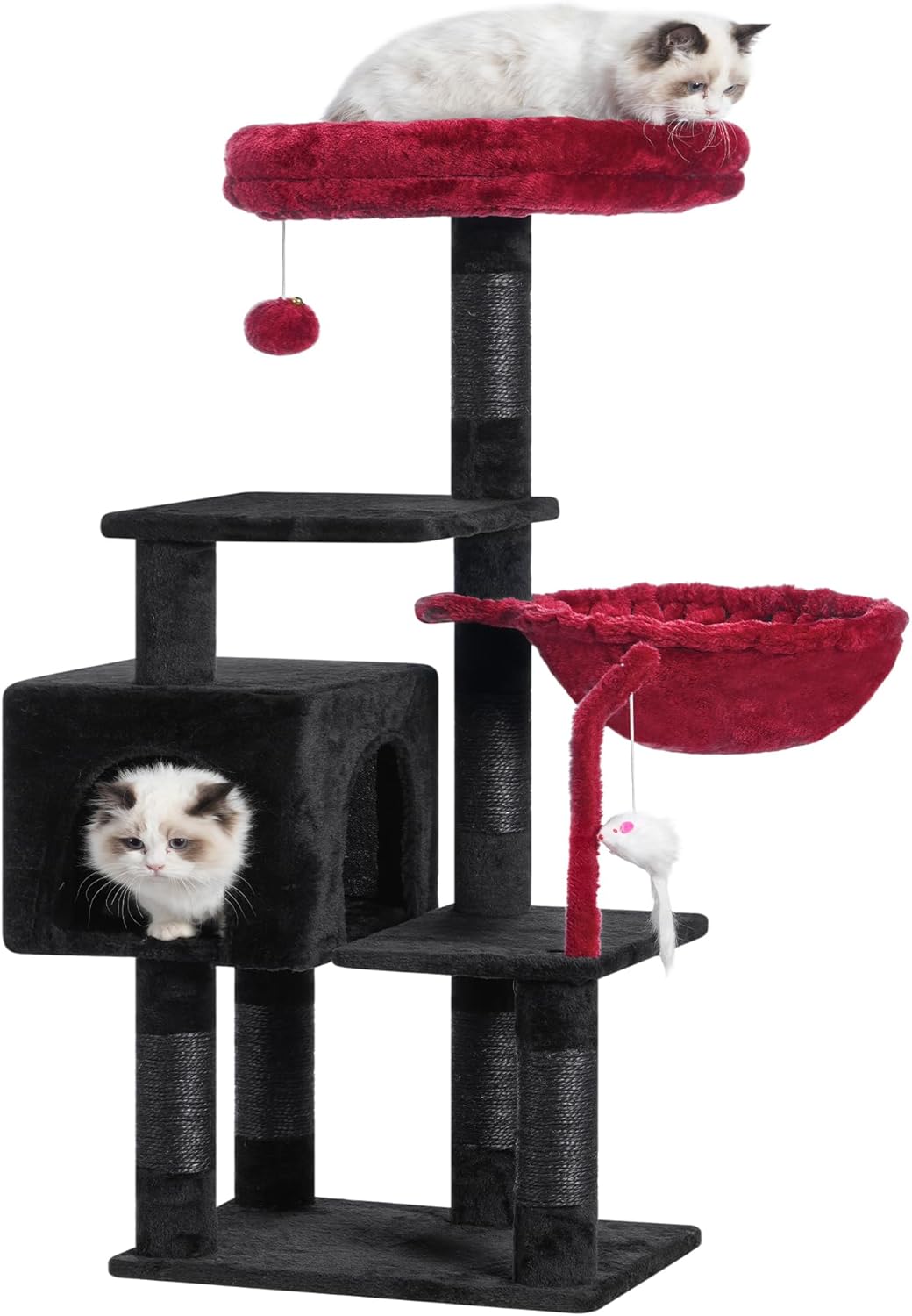 Árbol Rascador Completo para Gatos: ¡Aventura, Confort y Diversión Sin Fin! 