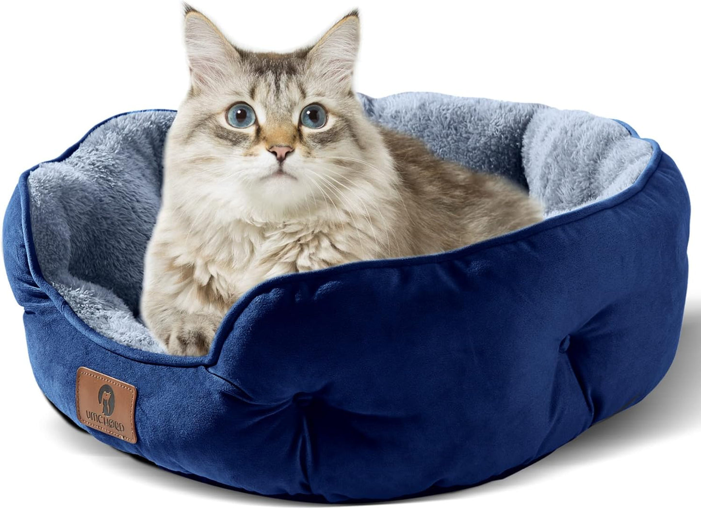 Cama Redonda de Forro Polar: ¡Descanso Profundo y Seguro para tu Mascota!