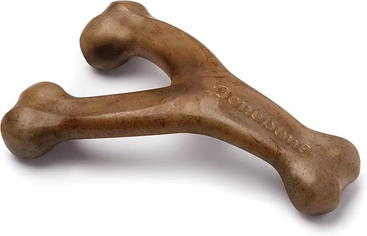 Benebone Wishbone: Indestructible Bone with Real Bacon Flavor