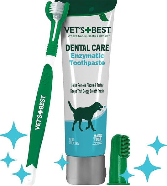 Complete Dental Kit for Dogs: Professional Oral Care at Home for a Radiant, Healthy Smile!