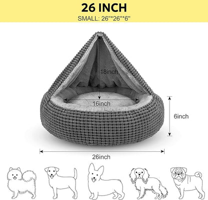 Siwa Marry Hooded Bed: Peaceful Rest for Your Pet