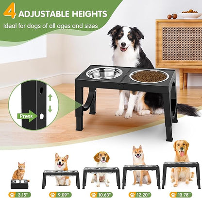 XiaZ Adjustable Elevated Feeder