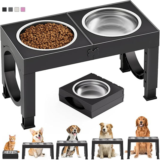 XiaZ Adjustable Elevated Feeder