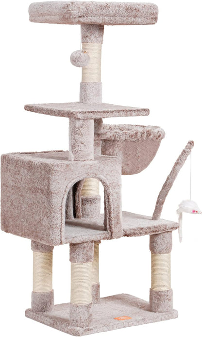 Árbol Rascador Completo para Gatos: ¡Aventura, Confort y Diversión Sin Fin! 