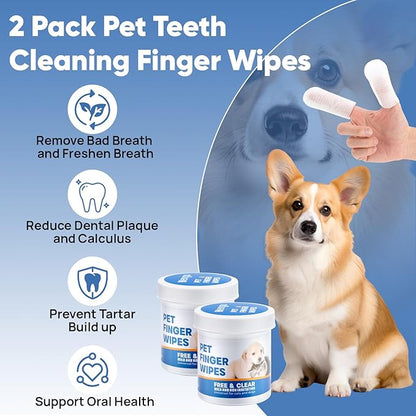 Natural Dental Wipes: Gentle Oral Care for Pets