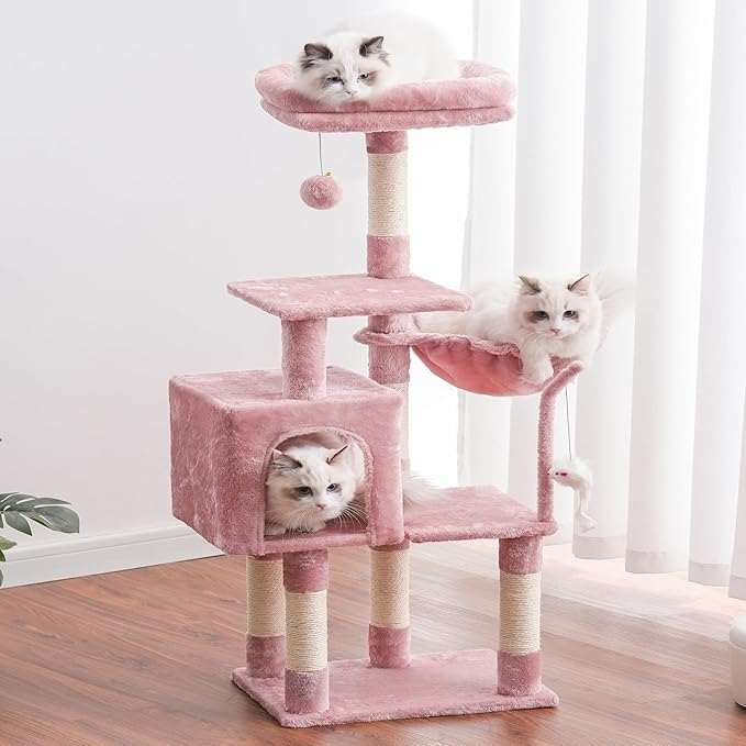 Árbol Rascador Completo para Gatos: ¡Aventura, Confort y Diversión Sin Fin! 