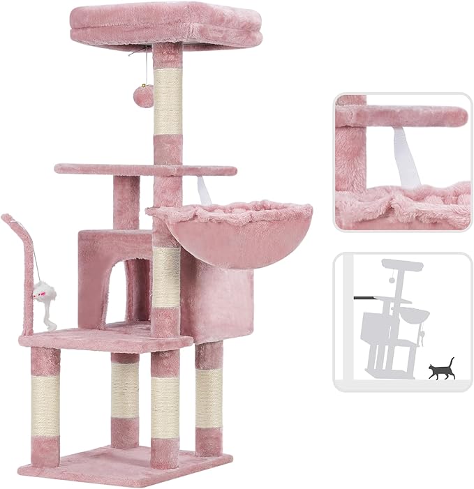 Árbol Rascador Completo para Gatos: ¡Aventura, Confort y Diversión Sin Fin! 