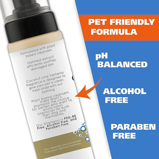 Wahl Oatmeal & Verbena Dry Shampoo: Gentle Care for Your Pet