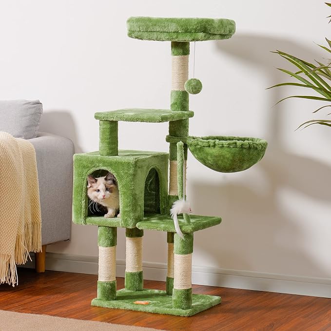 Árbol Rascador Completo para Gatos: ¡Aventura, Confort y Diversión Sin Fin! 