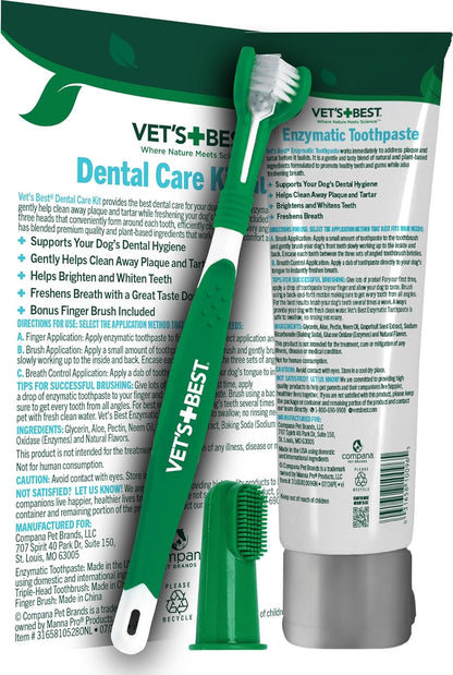 Complete Dental Kit for Dogs: Professional Oral Care at Home for a Radiant, Healthy Smile!