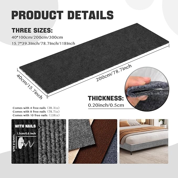 Cuttable Cat Scratch Mat: Unleash Creativity, Protect Your Home!