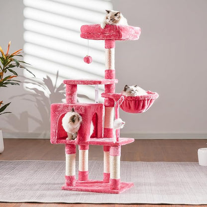 Árbol Rascador Completo para Gatos: ¡Aventura, Confort y Diversión Sin Fin! 